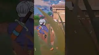 Fortnite Trunks del Futuro Kill con Escopeta #shorts