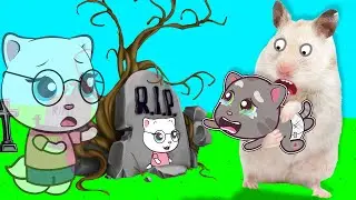 Talking Tom! Don't be sad, Talking Angela will always love you   Hamster & Tom and the sad story