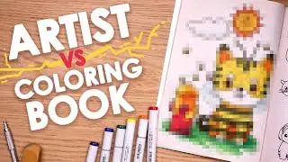 Artist VS Kids' Coloring Book