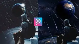 Picsart Tutorial | Space Photo Editing
