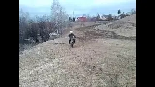 Ирбис ТТР 125 в гору