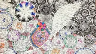 Geometric art - Finishing the split design