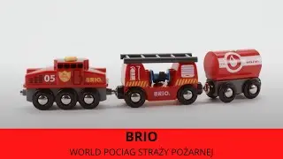 World Pociag Straży Pożarnej BRIO