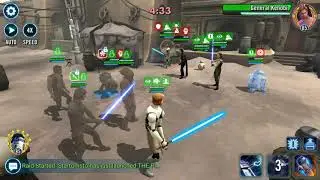 Ackbar lead vs Rey, bb8, r2, GK and Kru