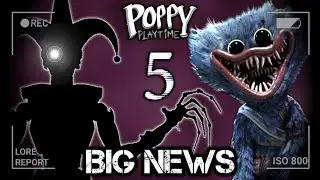 Official NEWS of Prototype's FACE - Poppy Playtime Chapter 5 Official TEASERS and PREVIEWS
