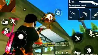 Free Fire +120Headshots=Love red color😍/Slaoui FF YT/My new channel trailer!