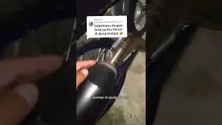 knalpot brataktak pakai busi di ujung knalpot ?