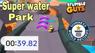 Stumble Guys Super Water Park Map World Record | #shorts #stumbleguys #youtube #video