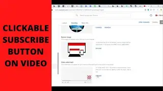 How to add a subscribe button watermark to all your youtube videos