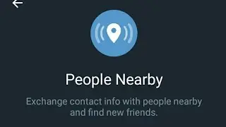 How to Search for People Near You On Telegram | People Nearby Telegram | Telegram Dating | new video
