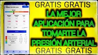 ♥️❣️La mejor app para llevar el registro de tu presión arterial.  ¡¡IMPRESCINDIBLE!! ❣️♥️