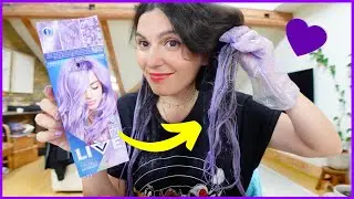 Me TEÑI el PELO de VIOLETA 💜 y MI CUMPLE!