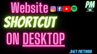 How to make website shortcut on desktop - Create shortcut on desktop - edge - chrome- windows 10/7