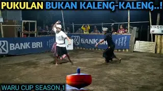 PUKULAN SAPU BERSIH dari tim Bukan Kaleng-Kaleng (lomba gasing di lombok)