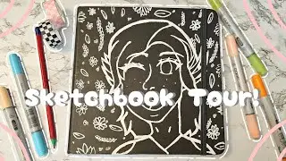 Sketchbook Tour 14 //Fanart, Hand study, ocs!