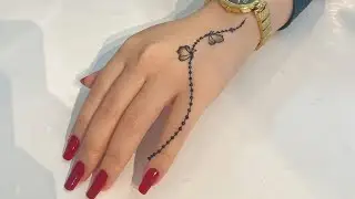 افكار نقوش حنة على الايد 🔥 arabic mehndi designs || arabichenna simple easy