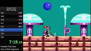 Sonic 2 GG Best Ending Speedrun in 