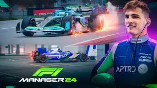 УВИДЕЛ ПЕРВЫЙ СХОД И ПОДСТАВА ОТ САРДЖЕНТА - F1 Manager 2024 #10