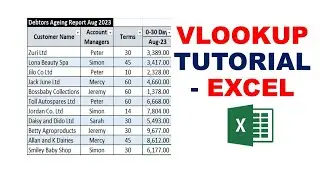 VLOOKUP IN EXCEL.