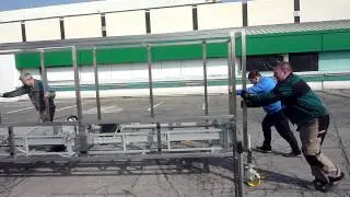 výstava Bratislava-přesun technologie do haly