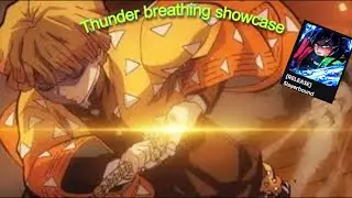 Slayerbound l Thunder Breathing Showcase