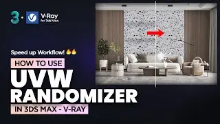 How to use Vray UVW Randomizer Map 🔥🔥| Hindi | 2022