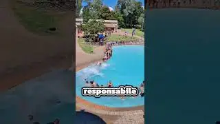 Catena umana in piscina😱 (@crazydad.nl)via tt