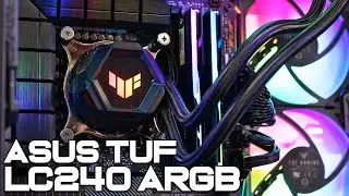 ASUS TUF LC240 ARGB AIO - Unboxing, Overview & Testing! [4K]