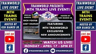 MTH Trains Live Event With TrainWorld