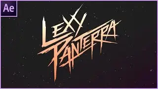 Simple Logo Animation With Light Leaks In Adobe After Effects Cc - lexy Panterra Logo Animation