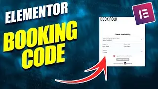 How to add Booking Code to Elementor Website - Quick Guide 2024