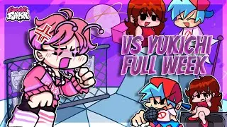 Friday Night Funkin Cosmo Calamity - VS Yukichi FULL WEEK (HARD)