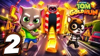 Talking Tom Gold Run Part 2 🔥 Super Fast Danger Run Gameplay
