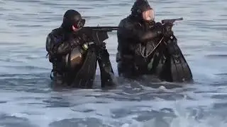 ВДВ и Морская пехота. Учения Северного флота в Арктике.