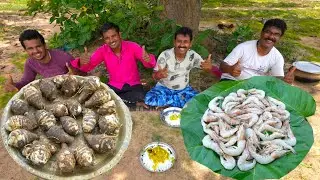 চিংড়ি বাটা দিয়ে বাঙালির এক দারুন স্বাদের কচু রান্না | village style Chingri bata diye Kochu recipe