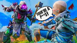 Streamer cries because I played caustic..
