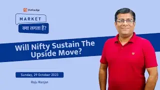 Market क्या लगता है ? | Will Nifty Sustain The Upside Move? | Raju Ranjan | Definedge | 29th Oct 23