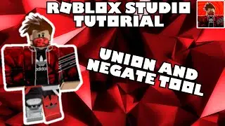 How To Use The Union & Negate Tool   Roblox Studio Tutorial