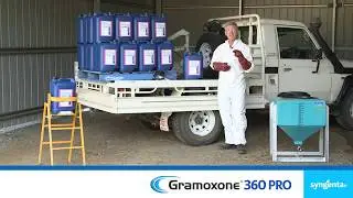 Demonstrating correct stewardship of Gramoxone 360 PRO 20L packs