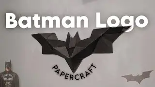 Batman Logo • Papercraft • Batman