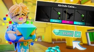 ABRINDO IFINITAS CAIXAS ATÉ CONSEGUIR UMA GODLY NO MM2 (Murder Mystery 2)