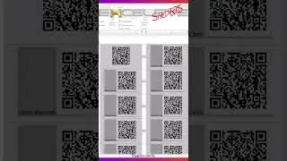 Print Bulk Barcodes & QR Codes in MS Word & Excel 4