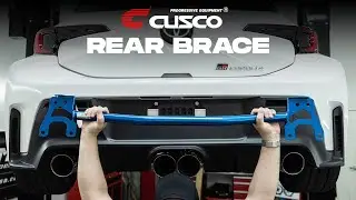 Cusco Rear Brace on GR Corolla - CUS-1H1-492-RE