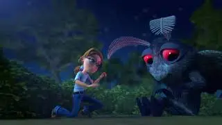 Animated Short 3D Film- Attack of the Mothman [Short Film] 2018