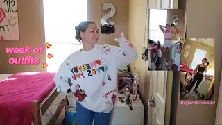 What I wear in a week of college - Baylor University