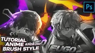 TUTORIAL ANIME BRUSH STYLE | TUTORIAL ANDROID