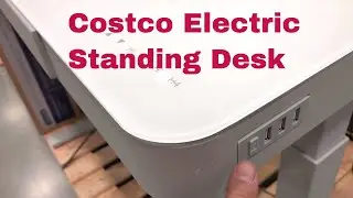 Tresanti Powered Adjustable Height Desk at Costco | Quick Look