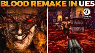 Recreating Boomer Shooter BLOOD in Unreal Engine 5 - As a Roguelike!!!