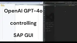 Open AI took over my SAP GUI - AI Agents - sap-voyager