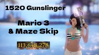 Lost Ark | 1520 Gunslinger Clown | Skip Mario 3 & Maze | Level 7 Gems